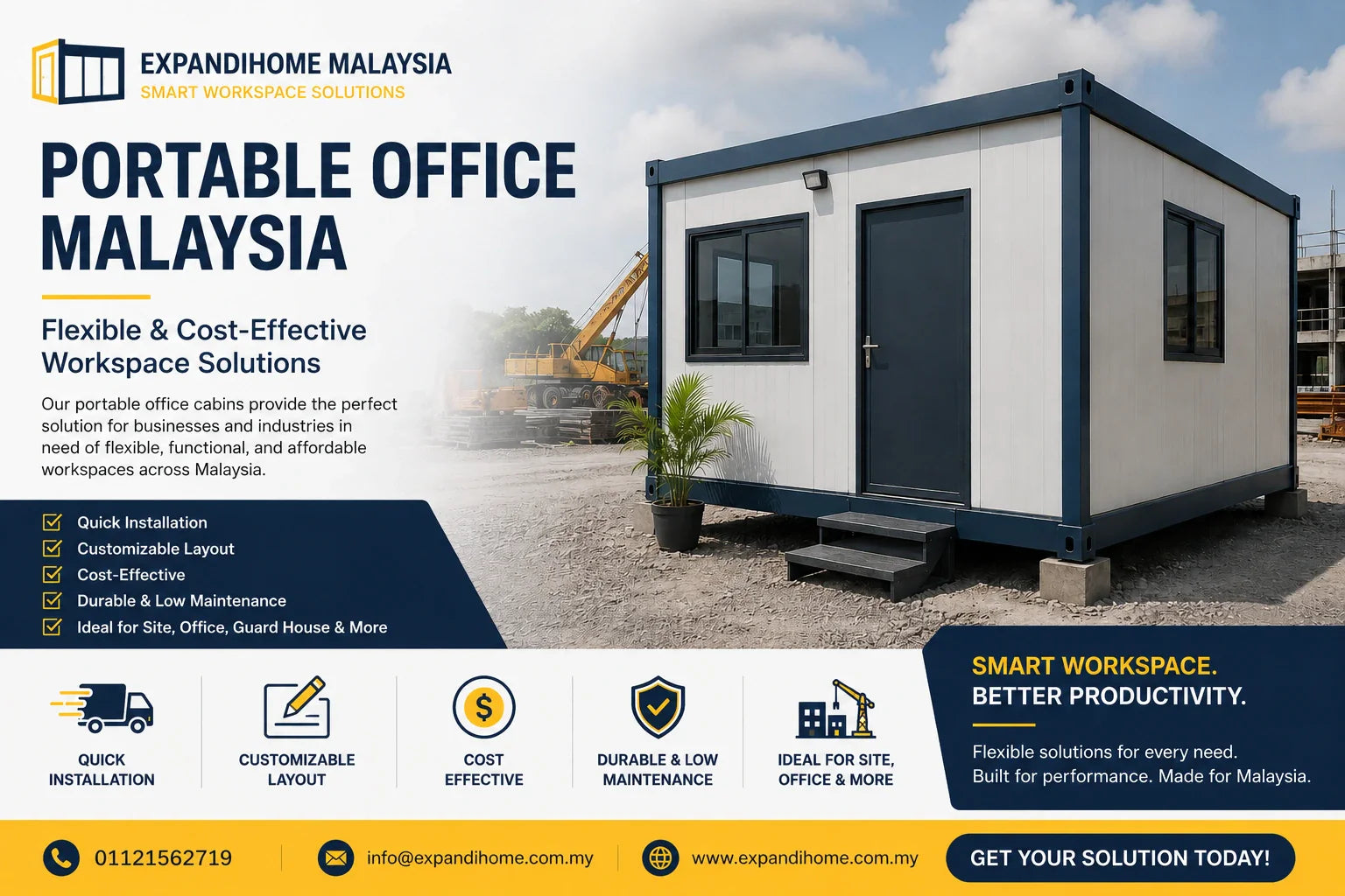 Portable Office Malaysia | Flexible & Cost-Effective Workspace Solutions