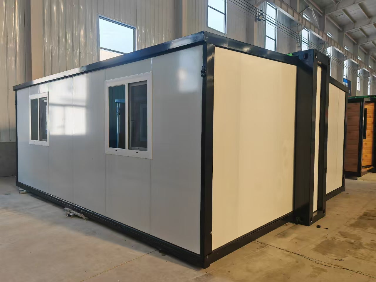 Modular building component in a warehouse setting