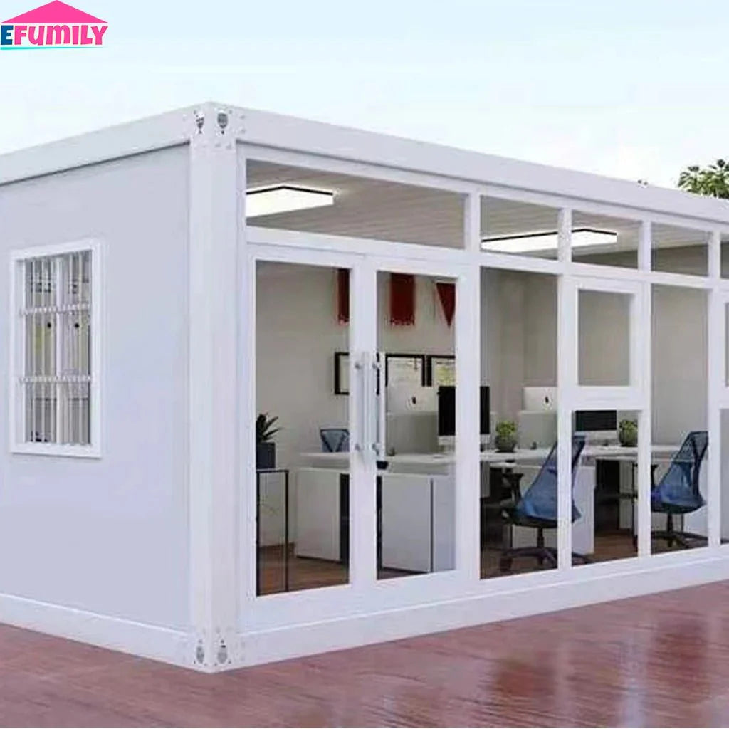 Full detachable prefab house QPF01 MOQ 7 units/20GP & 17units/40HC - Efumily International