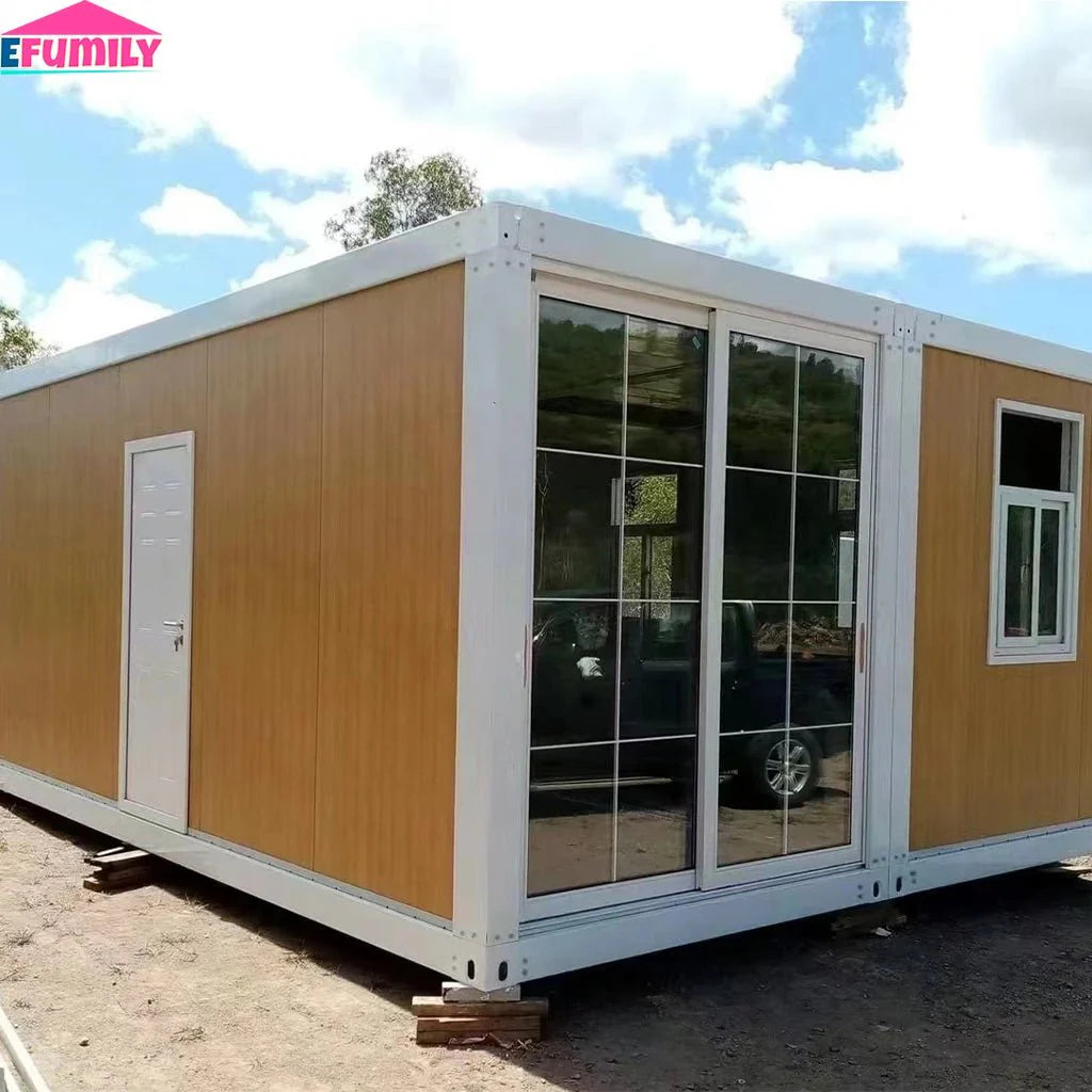 Full detachable prefab house QPF01 MOQ 7 units/20GP & 17units/40HC - Efumily International