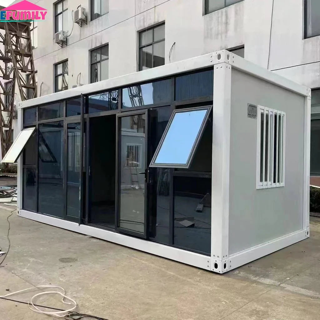 Full detachable prefab house QPF01 MOQ 7 units/20GP & 17units/40HC - Efumily International